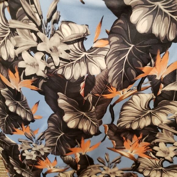 "Topshop" Woman's Sleeveless dress  multicolored floral size : 0P Pre-owned - Picture 3 of 8